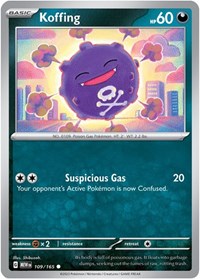 Koffing (109/165) [SV Scarlet and Violet 151]