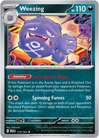 Weezing (110/165) [SV Scarlet and Violet 151]