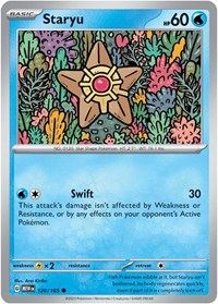 Staryu (120/165) [SV Scarlet and Violet 151]