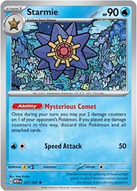 Starmie (121/165) [SV Scarlet and Violet 151]