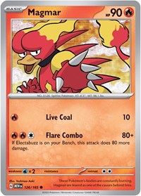 Magmar (126/165) [SV Scarlet and Violet 151]