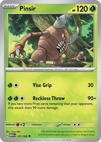 Pinsir (127/165) [SV Scarlet and Violet 151]