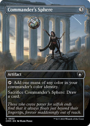 Commander's Sphere (655) [Commander Masters] [Borderless]