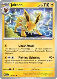 Jolteon (135/165) [SV Scarlet and Violet 151]