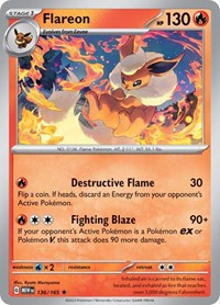 Flareon (136/165) [SV Scarlet and Violet 151]