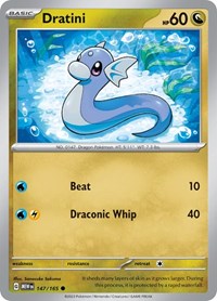 Dratini (147/165) [SV Scarlet and Violet 151]