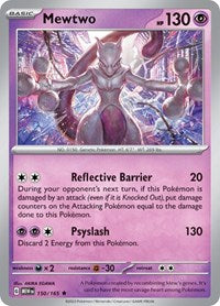 Mewtwo (150/165) [SV Scarlet and Violet 151]
