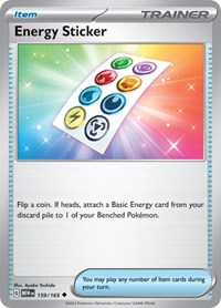 Energy Sticker (159/165) [SV Scarlet and Violet 151]