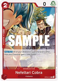 Nefeltari Cobra (OP04-012) [Kingdoms of Intrigue]