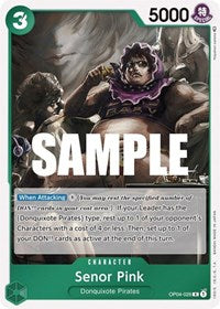Senor Pink (OP04-026) [Kingdoms of Intrigue]