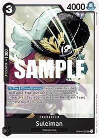 Suleiman (OP04-085) [Kingdoms of Intrigue]
