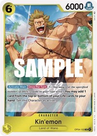 Kin'emon (OP04-102) [Kingdoms of Intrigue]