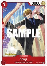 Sanji (007) (OP04-007) [Kingdoms of Intrigue Pre-Release Cards]