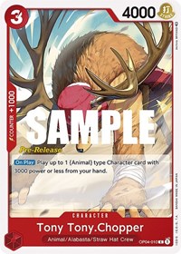 Tony Tony.Chopper (OP04-010) [Kingdoms of Intrigue Pre-Release Cards]