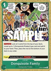 Donquixote Family (OP04-036) [Kingdoms of Intrigue Pre-Release Cards]