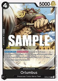 Orlumbus (OP04-079) [Kingdoms of Intrigue Pre-Release Cards]