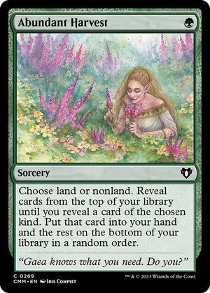 Abundant Harvest (269) [Commander Masters]
