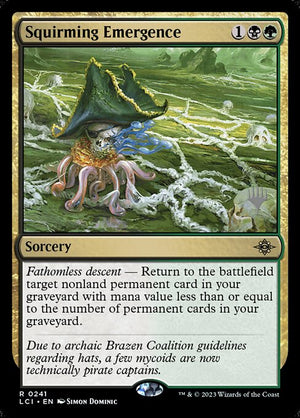 Squirming Emergence (241p) [The Lost Caverns of Ixalan Promos]