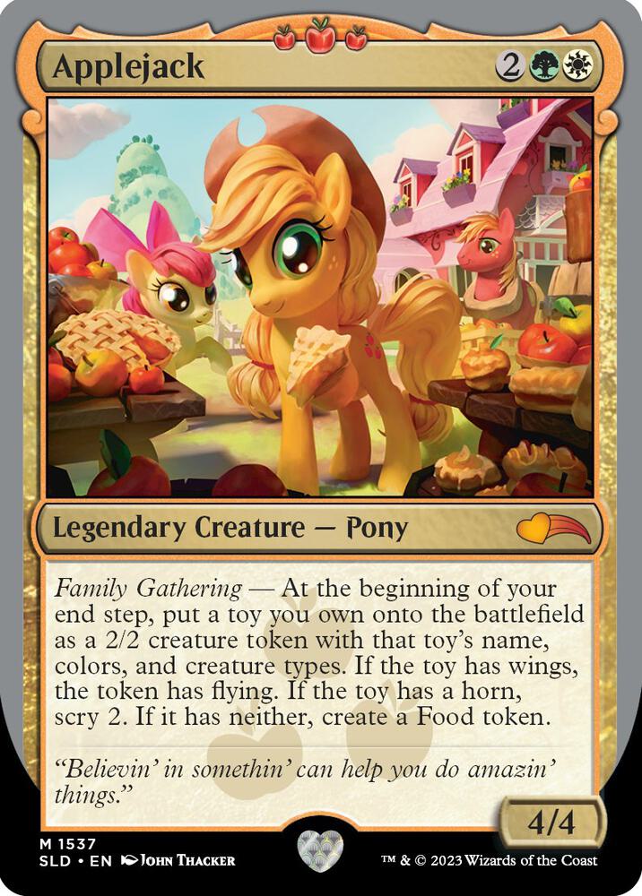 Applejack (1537) [Secret Lair Drop]