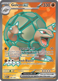 Golem ex - 189/165 (189/165) [SV Scarlet and Violet 151]