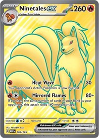 Ninetales ex - 186/165 (186/165) [SV Scarlet and Violet 151]