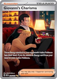 Giovanni's Charisma - 204/165 (204/165) [SV Scarlet and Violet 151]