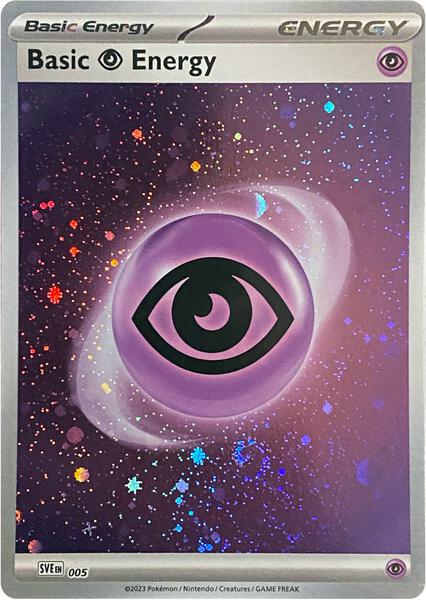 Basic Psychic Energy (Cosmos Holo) (005) [SV01 Scarlet and Violet Base Set]