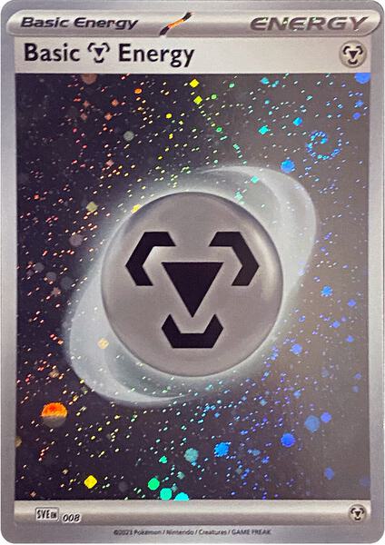 Basic Metal Energy (Cosmos Holo) (008) [SV01 Scarlet and Violet Base Set]
