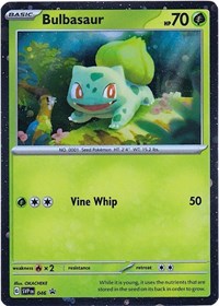 Bulbasaur - 046 (Cosmos Holo) (046) [SV Scarlet and Violet Promo Cards]
