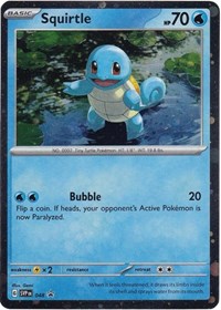 Squirtle - 048 (Cosmos Holo) (048) [SV Scarlet and Violet Promo Cards]