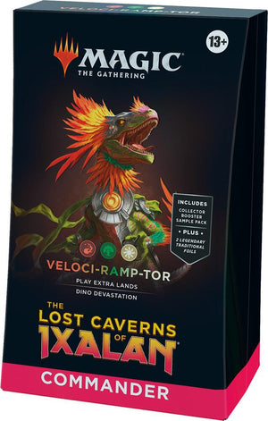 The Lost Caverns of Ixalan Commander Deck Veloci Ramp Tor