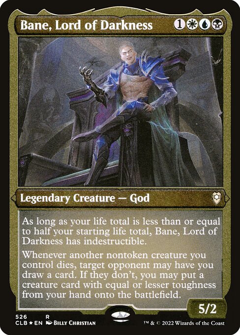 Bane, Lord of Darkness (526) [Commander Legends: Battle for Baldur's Gate]