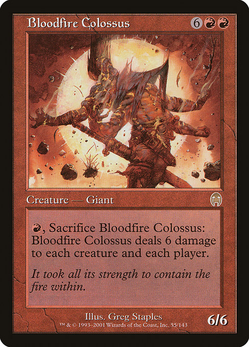 Bloodfire Colossus (55) [Apocalypse]