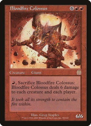 Bloodfire Colossus (55) [Apocalypse]