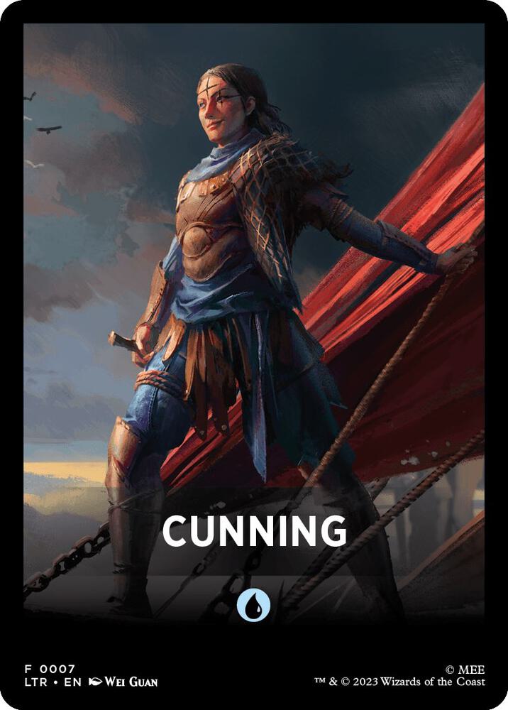 Cunning Theme Card (7) [The Lord of the Rings: Tales of Middle-earth]