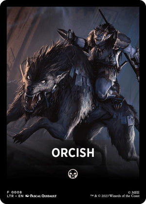 Orcish Theme Card (8) [The Lord of the Rings: Tales of Middle-earth]