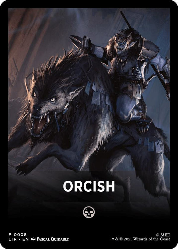 Orcish Theme Card (8) [The Lord of the Rings: Tales of Middle-earth]