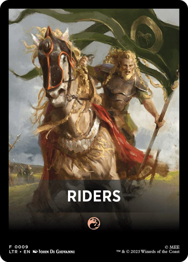 Riders Theme Card (9) [The Lord of the Rings: Tales of Middle-earth]