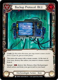 Backup Protocol: BLU (EVO083) [Bright Lights]