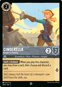 Cinderella - Knight in Training (14) [Disney Lorcana Promo Cards]