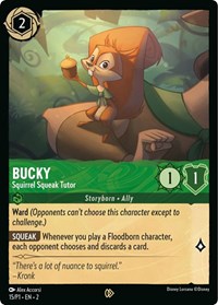 Bucky - Squirrel Squeak Tutor (15) [Disney Lorcana Promo Cards]