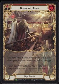 Break of Dawn (Red) - LGS169 (LGS169) [Flesh and Blood Promo Cards]
