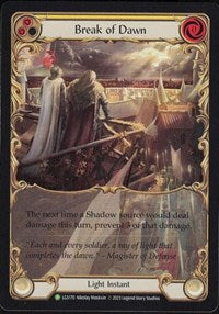 Break of Dawn (Yellow) - LGS170 (LGS170) [Flesh and Blood Promo Cards]