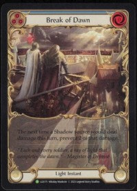 Break of Dawn (Blue) - LGS171 (LGS171) [Flesh and Blood Promo Cards]