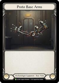 Proto Base Arms - LGS184 (LGS184) [Flesh and Blood Promo Cards]