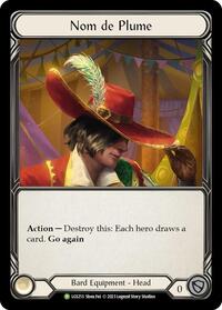 Nom de Plume - LGS213 (LGS213) [Flesh and Blood Promo Cards]