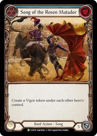 Song of the Rosen Matador - LGS218 (LGS218) [Flesh and Blood Promo Cards]