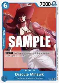 Dracule Mihawk (Sealed Battle Kit Vol. 1) (P-052) [One Piece Promotion Cards]