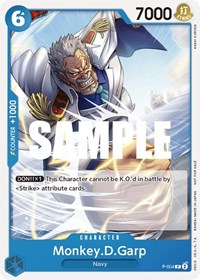 Monkey.D.Garp (Sealed Battle Kit Vol. 1) (P-054) [One Piece Promotion Cards]