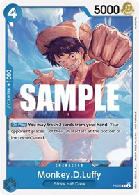 Monkey.D.Luffy (055) (Sealed Battle Kit Vol. 1) (P-055) [One Piece Promotion Cards]
